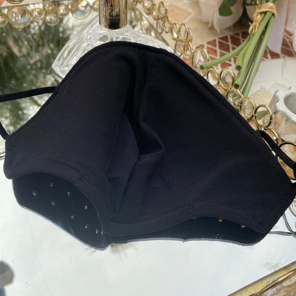 Luxury High Quality Fashion Face Mask Crystal - Picture 3 of 9